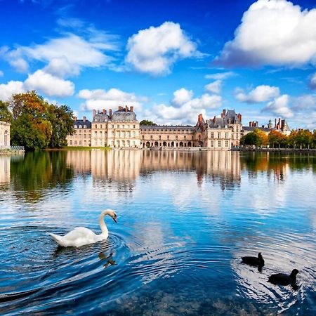Appartamento Duplex Charm Fontainebleau Esterno foto